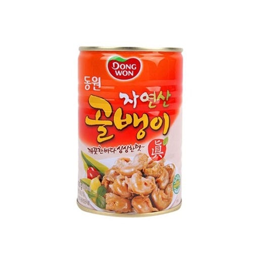 Canned Whelk (Natural) 동원 자연산 골뱅이 캔 24/400g – Samjin International Inc.